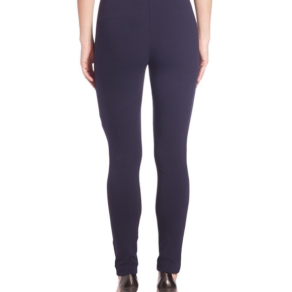 St. John Caviar Cropped Ponte Leggings M - Picture 10 of 11